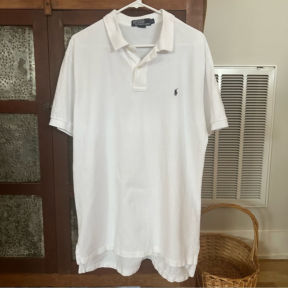 Ralph Lauren Large White Polo Like New